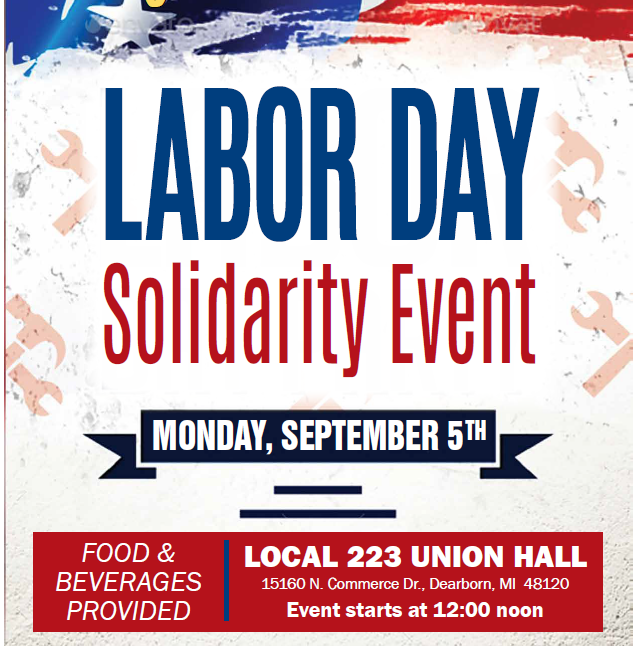 Labor Day Solidarity Event