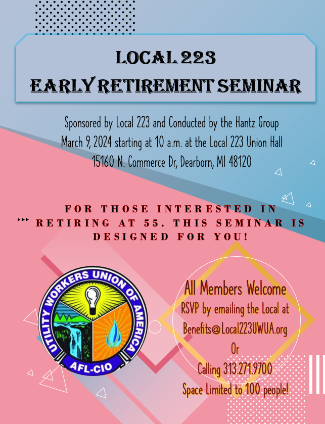 Early Retirement Seminar